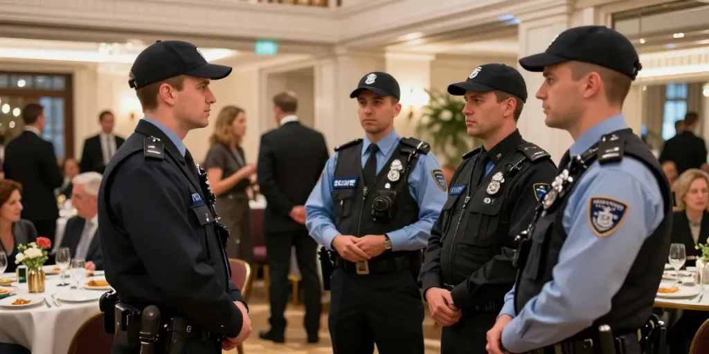 Trusted Private Security services ensuring safety at local events in London.